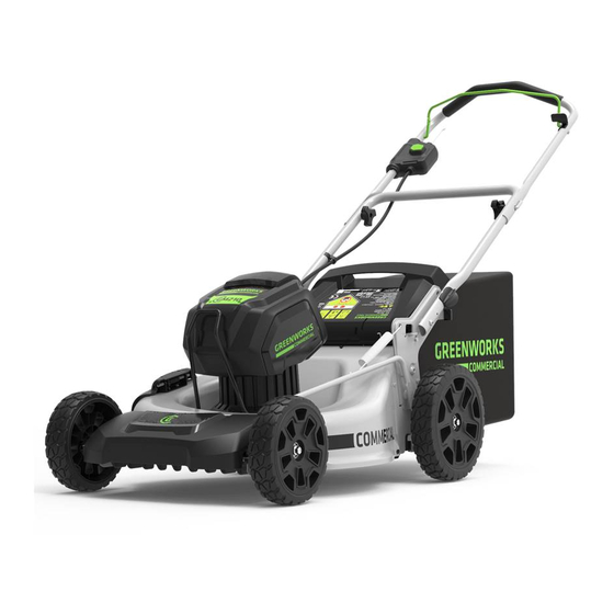 GreenWorks Commercial GM 210 Manual Del Usario