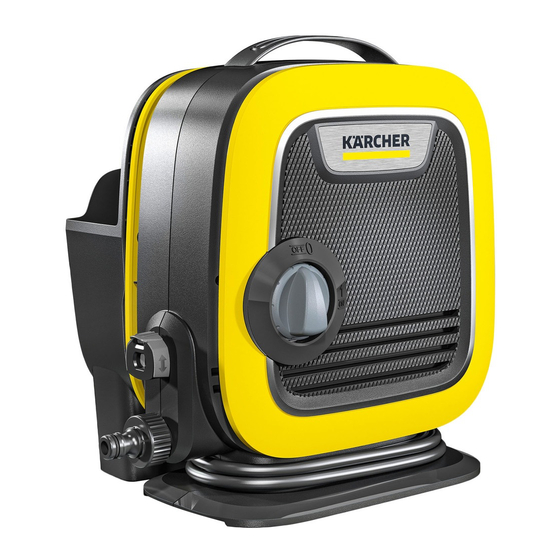 Kärcher K Mini Manual De Instrucciones