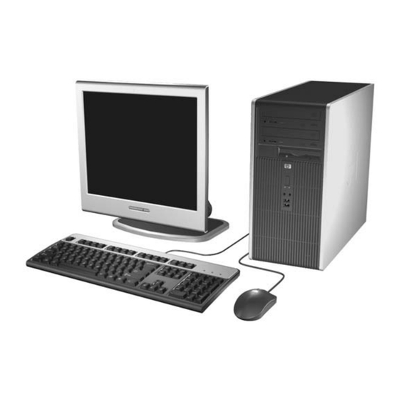 HP Compaq dc5700 microtorre Guía De Referencia Del Hardware