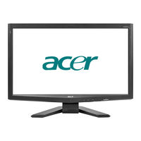 Acer X223H Manual Del Usuario