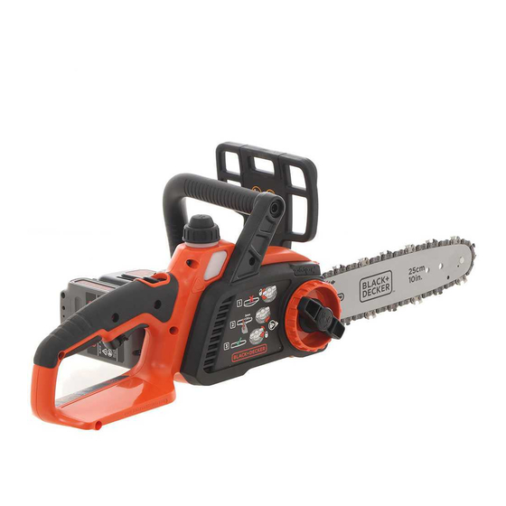 Black and Decker GKC1825L20 Manuales