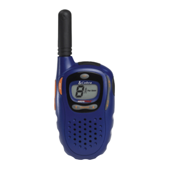 Cobra microTALK MT-500 Manual Del Usuario
