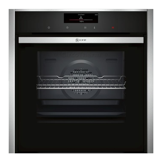 NEFF B58CT62H0 Instrucciones De Uso