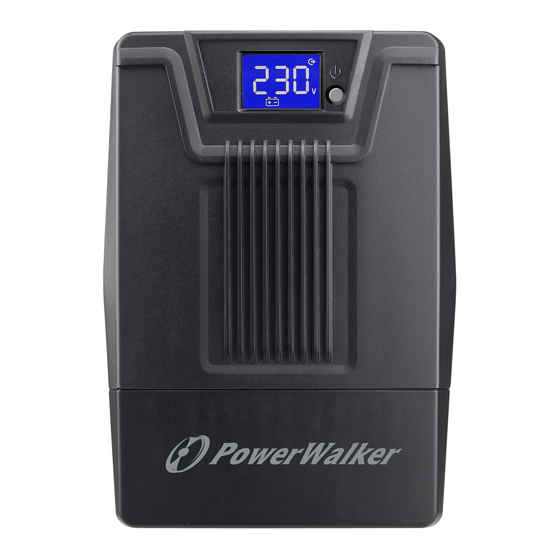 PowerWalker VI SCL Serie Guía Rápida