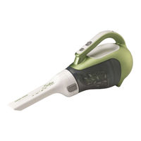 BLACK&DECKER Dustbuster DV1810EL Traducción De Las Instrucciones Originales