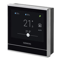 Siemens RDS110 Manual Del Usuario