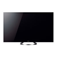 Sony Bravia KDL-55HX85 Serie Manual De Instrucciones