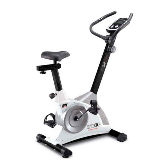 BH FITNESS H315 Instrucciones De Montaje Y Utilización