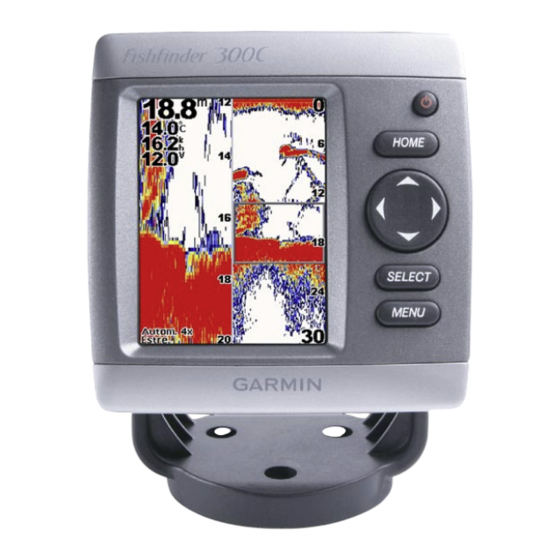 Garmin Fishfinder 300C Manual De Inicio Rápido