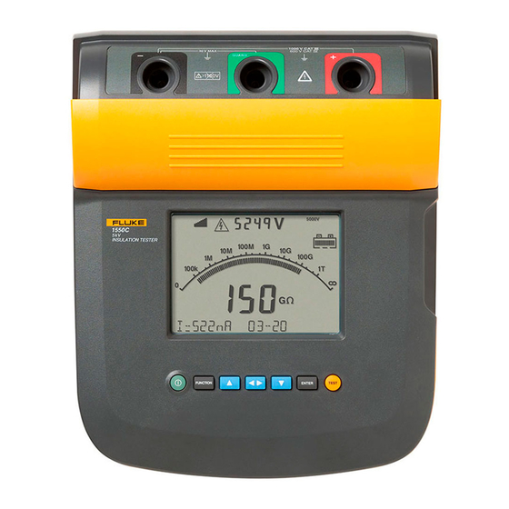 Fluke 1550C Manual De Uso