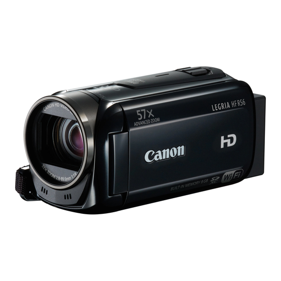 Canon LEGRIA HFR56 Manual De Instrucciones