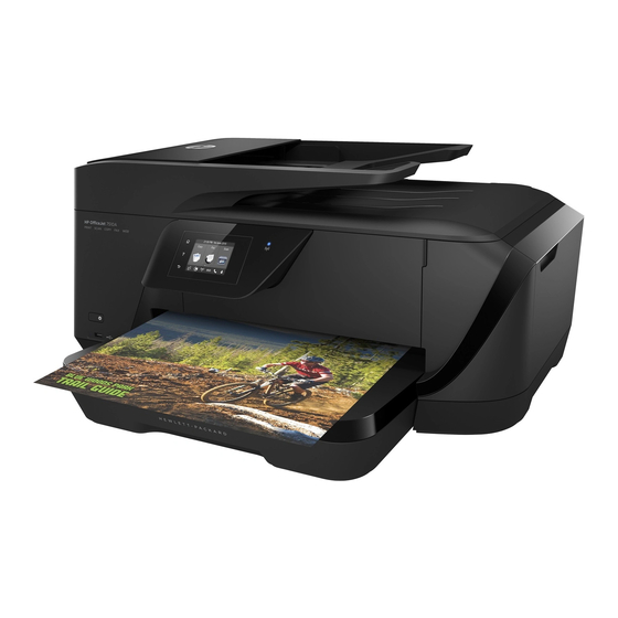 HP OfficeJet 7510 Serie Guia Del Usuario