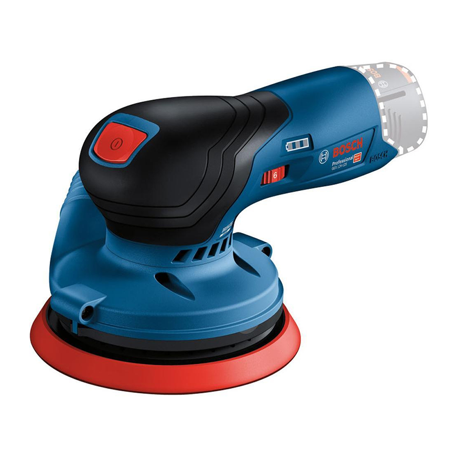 Bosch GEX 12V-125 Professional Manuales