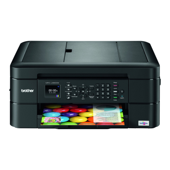 Brother MFC-J480DW Guía De Configuración Rápida
