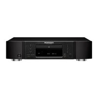 Marantz CD6005 Antes De Empezar