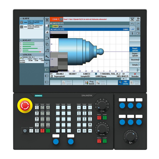 Siemens SINUMERIK Serie Manual De Configuración