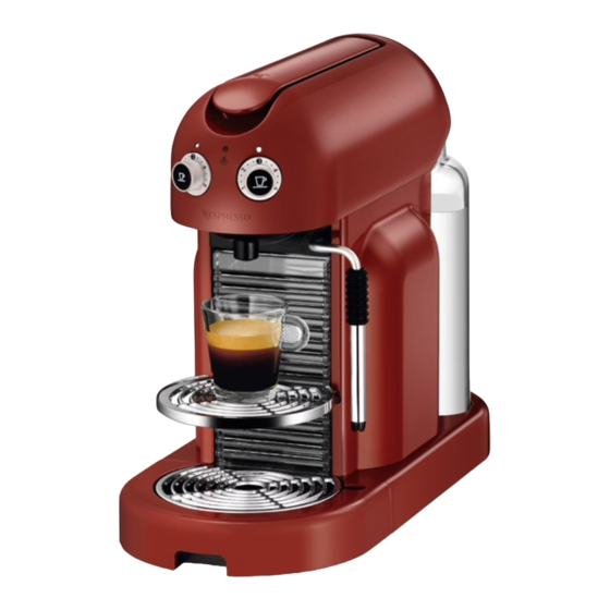 Krups Nespresso Maestria XN800 Manual Del Usuario