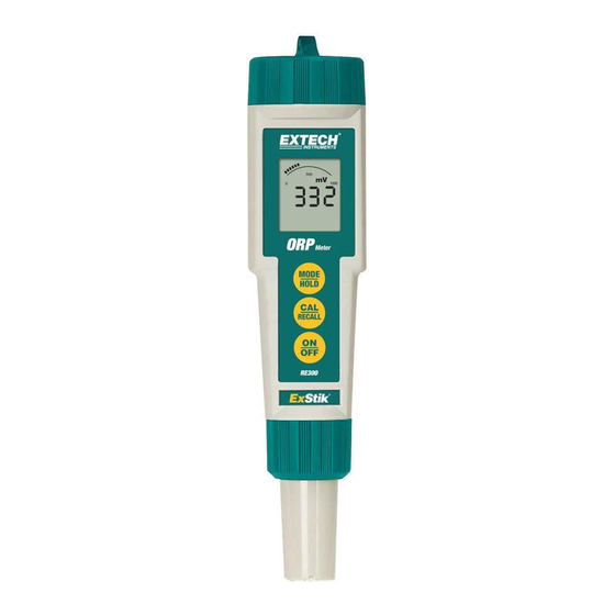 Extech Instruments ExStik RE300 Guia Del Usuario