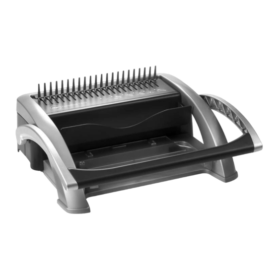 GBC Comb Binder C210 Manual De Instrucciones