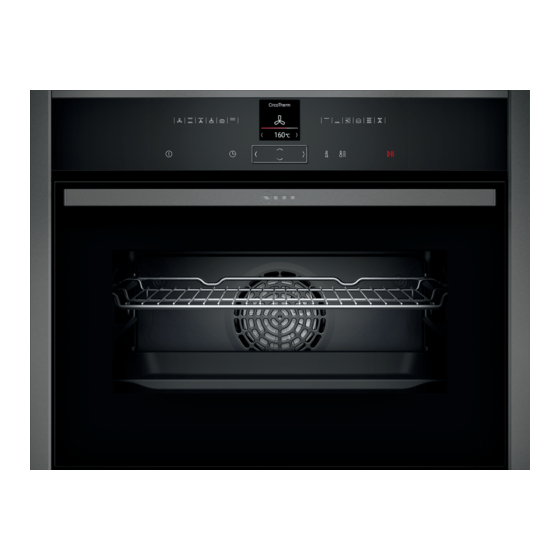 NEFF C17CR22G0 Manual De Usuario E Instrucciones De Montaje