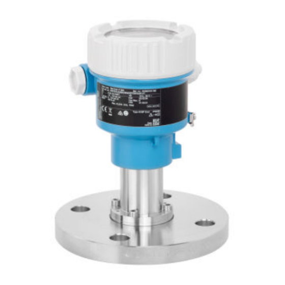 Endress+Hauser Cerabar PMC51B Manual De Instrucciones