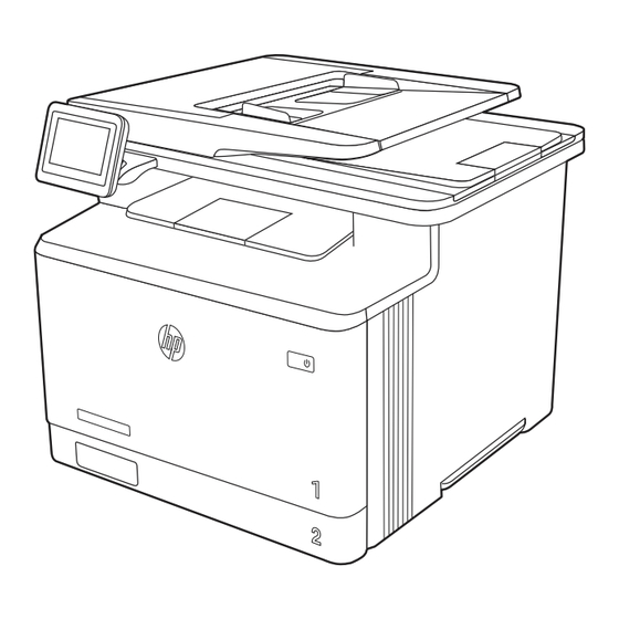 HP Color LaserJet Managed E47528 Guia Del Usuario