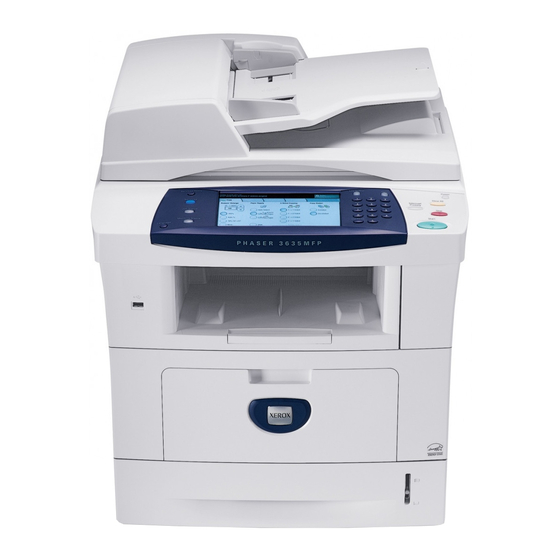 Xerox Phaser 3635 Guía De Administración Del Sistema
