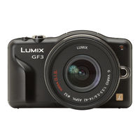 Panasonic Lumix DMC-GF3 Instrucciones De Funcionamiento Para Características Avanzadas