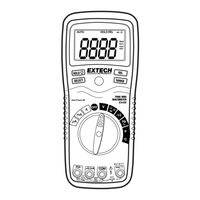 Extech Instruments EX430 Manual Del Usuario