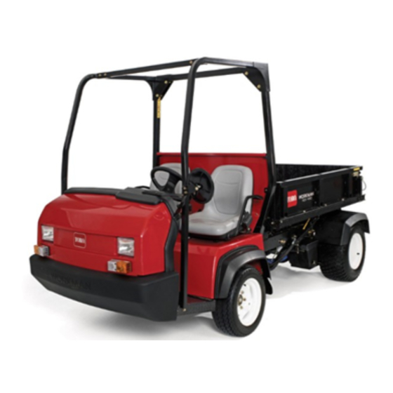 Toro Workman HDX-D Serie Manuales