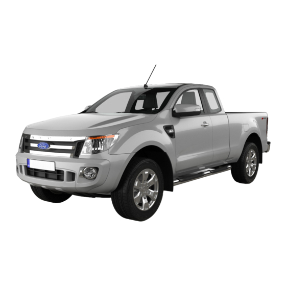Ford RANGER 2014 Manual Del Propietário
