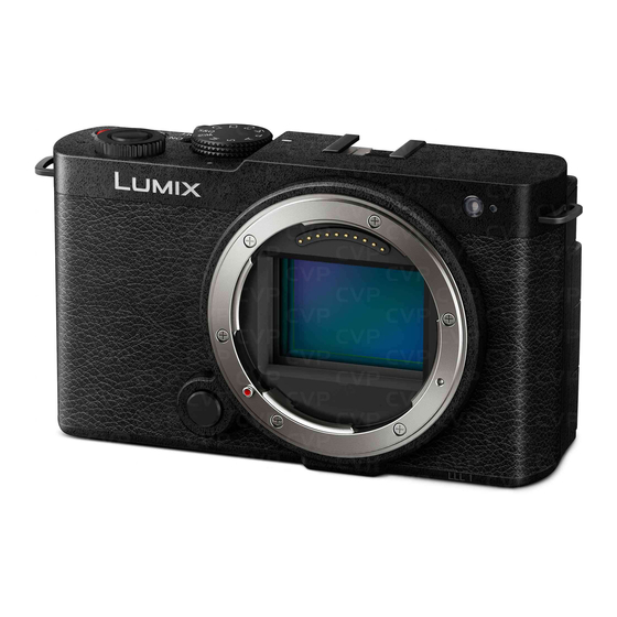 Panasonic LUMIX S9 Instrucciones De Funcionamiento
