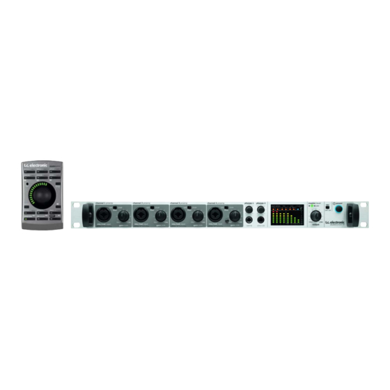 TC Electronic Studio Konnekt 48 Manual De Instrucciones
