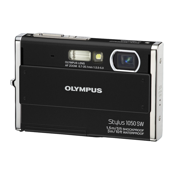Olympus Stylus 1050SW Manuales