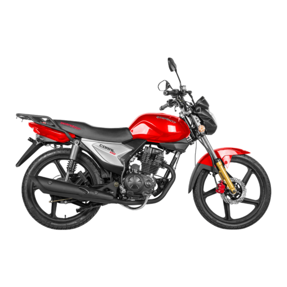 Serpento CORAL 150cc Manuales