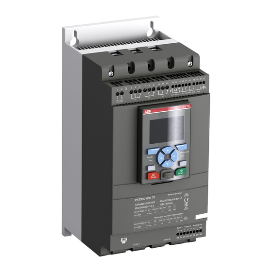 ABB PSTX Serie Configuración
