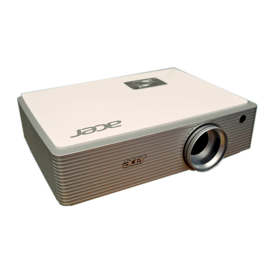 Acer K330 Guia De Inicio Rapido