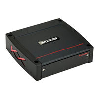Kicker KXA800.1 Manual Del Propietário