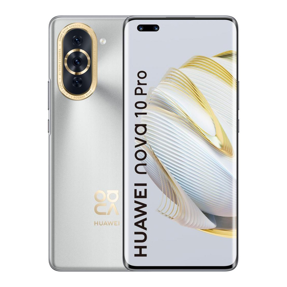 Huawei Nova 10 Pro Guia Del Usuario