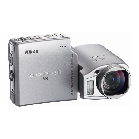 Nikon COOLPIX S10 Manual De Instrucciones