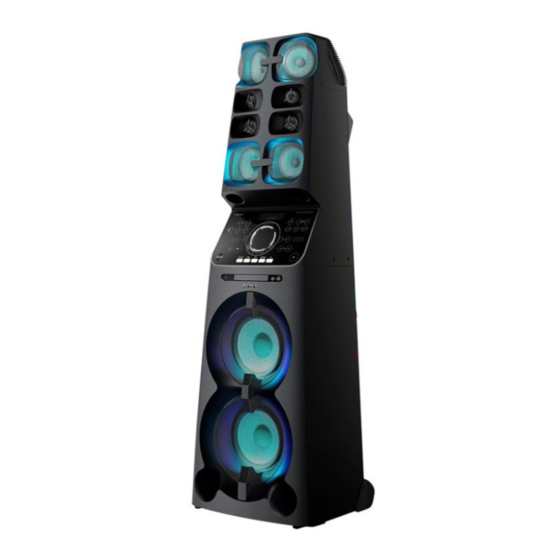 Sony MHC-V90DW Guia De Ayuda