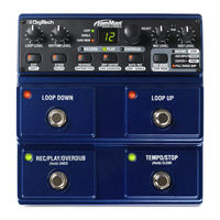 Digitech JamMan Stereo Manual De Instrucciones