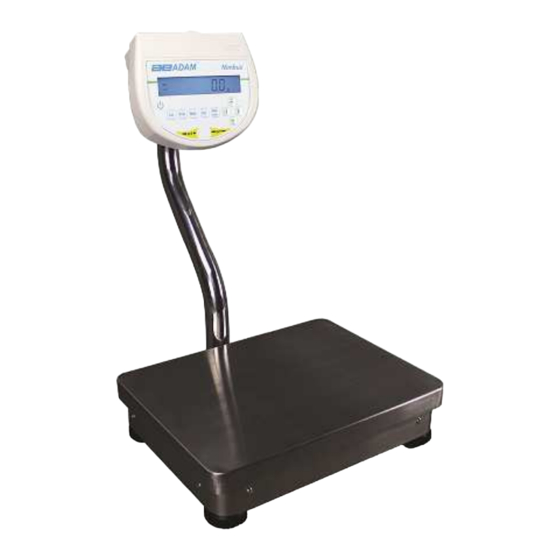 Adam Equipment Nimbus NBL Serie Manual De Instrucciones