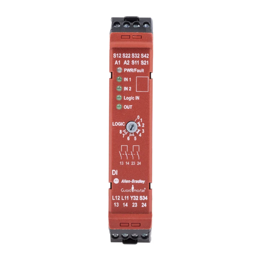 Rockwell Automation Allen-Bradley Guardmaster DI Inicio Rápido