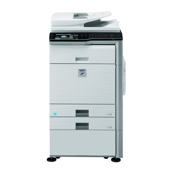 Sharp MX-M283N Guía De Seguridad