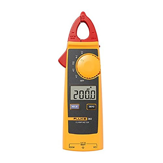 Fluke 362 Manual De Uso