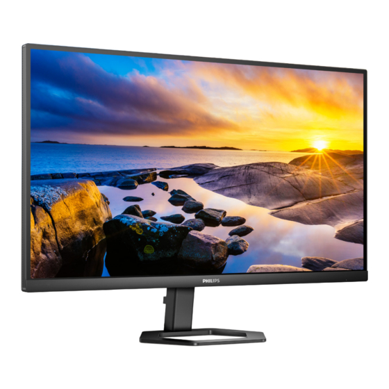 Philips 27E1N5600AE Manual De Usuario