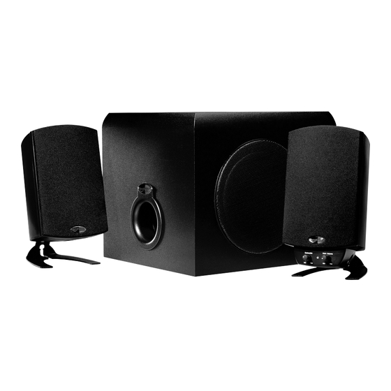Klipsch ProMedia 2.1 El Manual Del Propietario