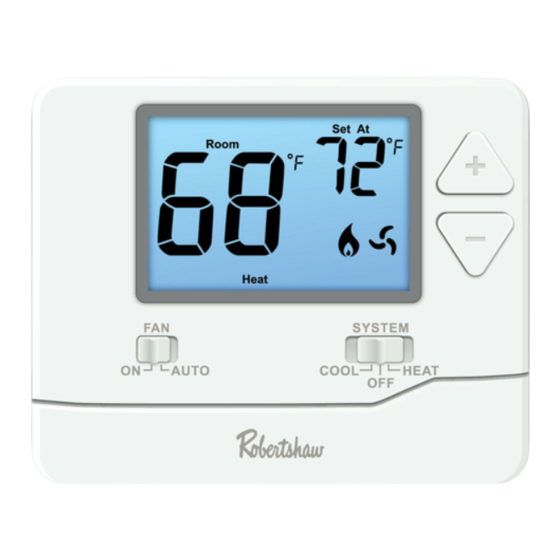 Robertshaw RS8110 Manual De Funcionamiento