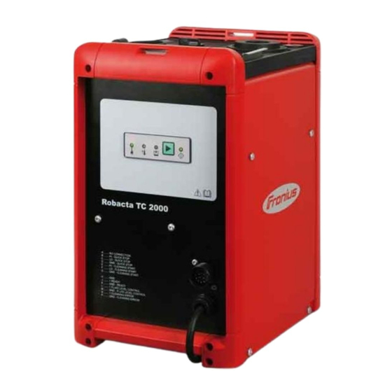 Fronius Robacta TC 2000 Manual De Instrucciones